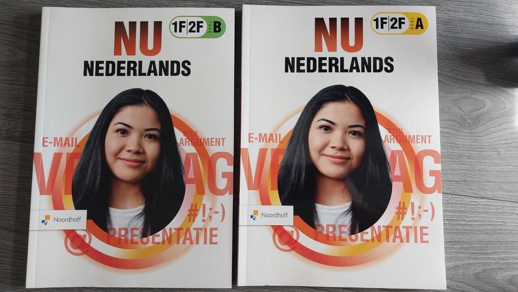 Nu nederlands 1f/2f deel A en B, Boeken, Ophalen of Verzenden, Alpha, Zo goed als nieuw, MBO