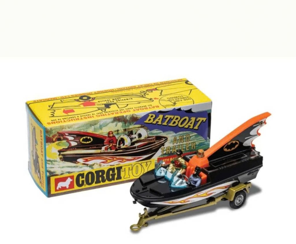 Batman Batboat & Trailer schaal 1/50 CORGI New Ref. 107, Verzenden, Nieuw, Auto, Corgi