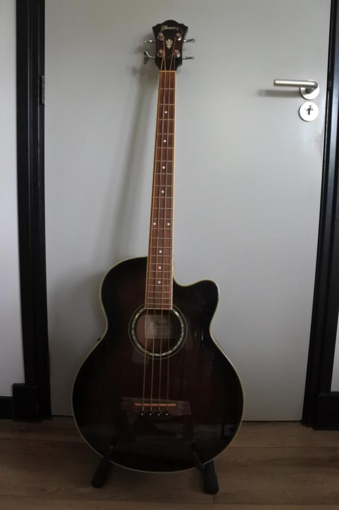 Ibanez EAB 10 akoestische basgitaar, Muziek en Instrumenten, Ophalen, Gebruikt, Semi-akoestisch