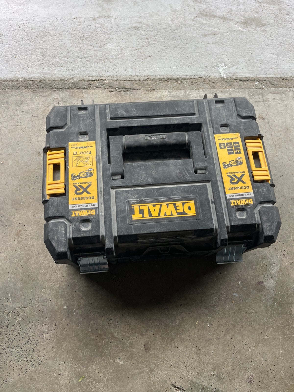 DeWalt TSTAK VI Gereedschapskoffer - Leeg, Ophalen of Verzenden, Gebruikt