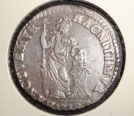 Munt Gulden 1719 misslag zilver, 1 gulden, Vóór koninkrijk, Zilver, Ophalen of Verzenden