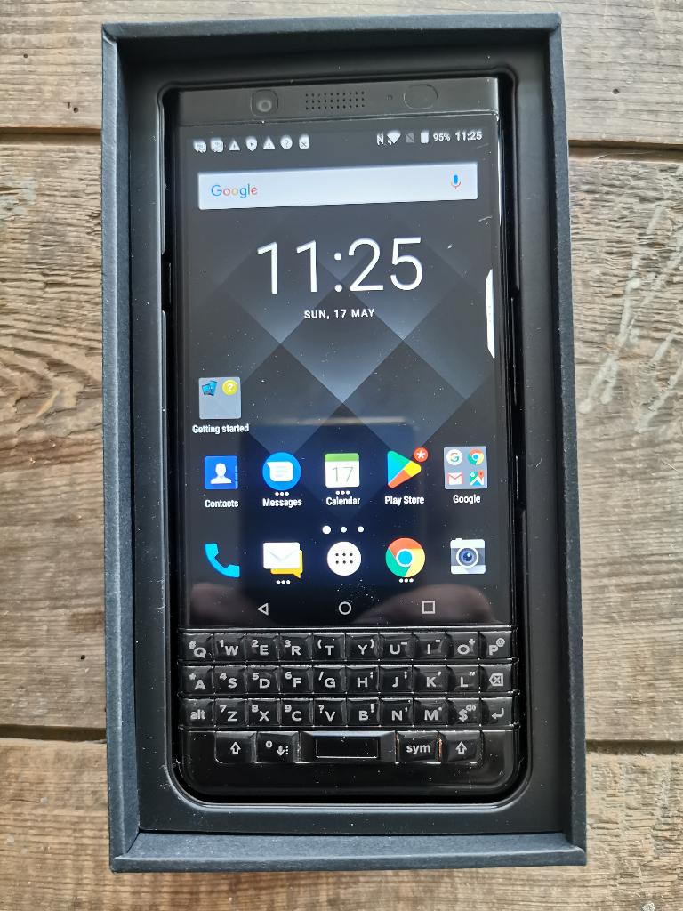 Blackberry key one black edition, Telecommunicatie, Mobiele telefoons | Blackberry, Ophalen of Verzenden, Zo goed als nieuw, 6 megapixel of meer