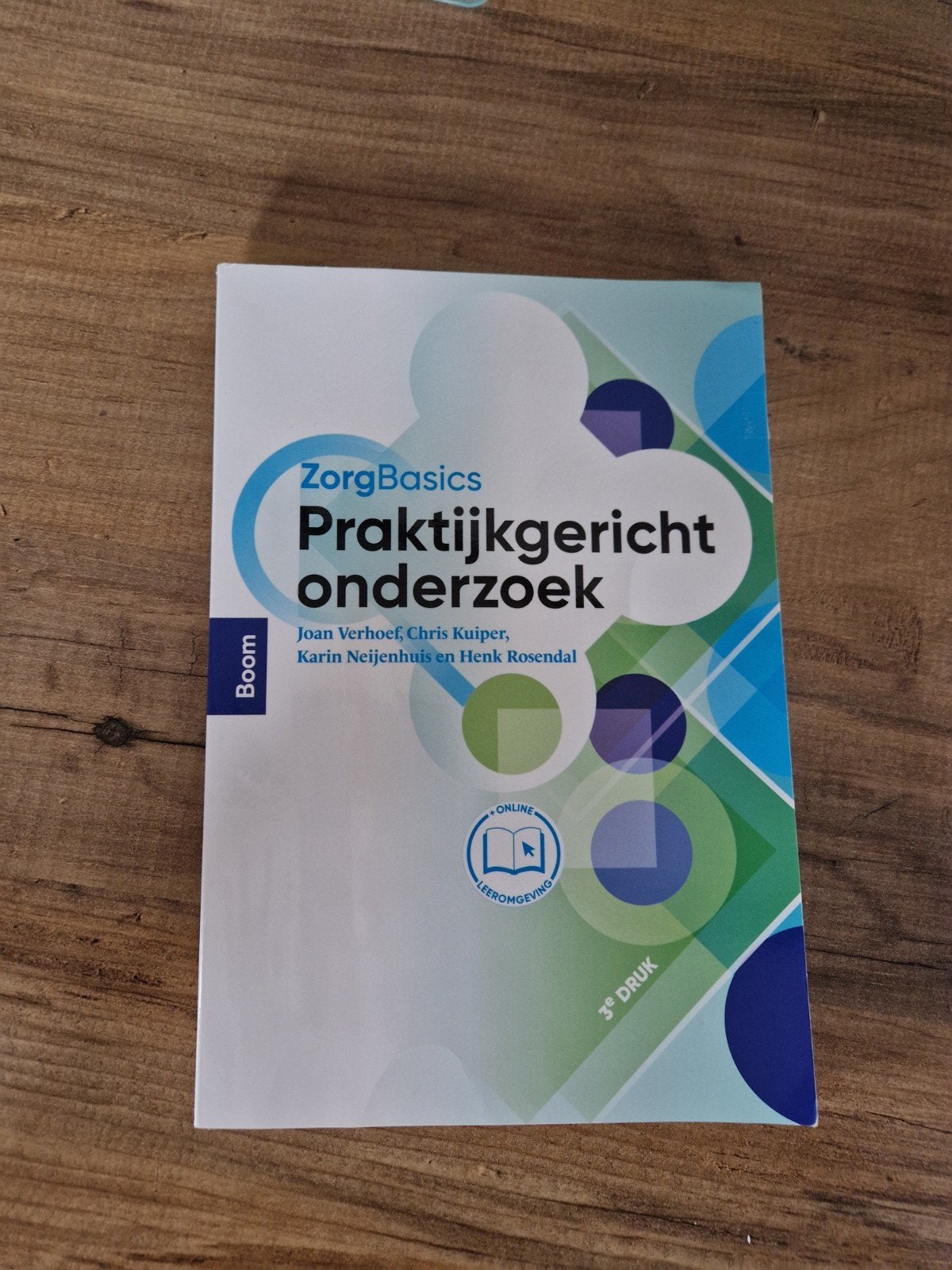 ZorgBasics Praktijkgericht Onderzoek 3e druk, Zo goed als nieuw, Joan Verboet, Chris Kuiper, Karin Neijenhuijs en Henk Rosendal