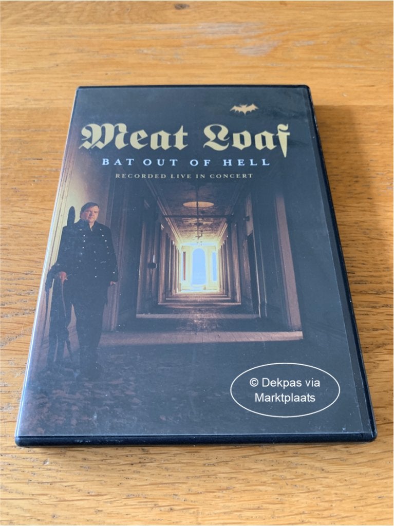 Dvd Meat Loaf - Bat Out of Hell - Recorded Live in Concert, Alle leeftijden, Ophalen of Verzenden, Gebruikt, Muziek en Concerten