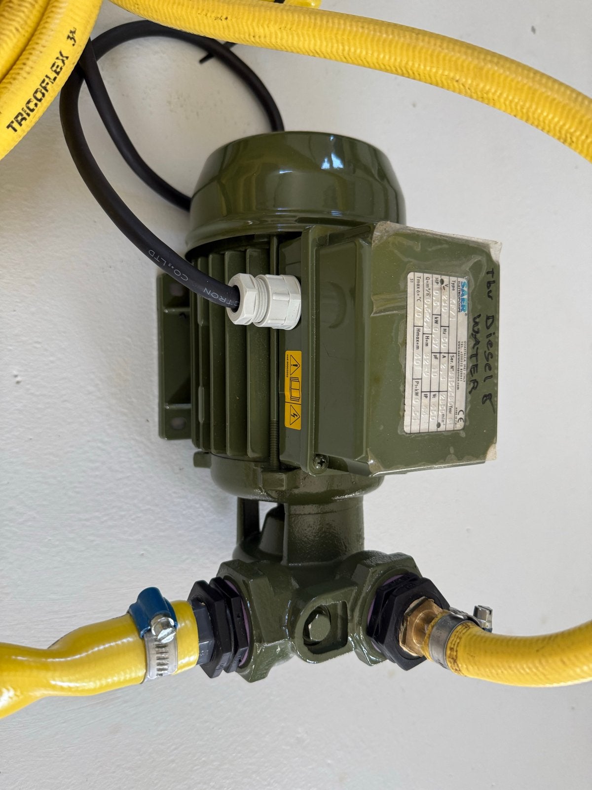 Sark Elektronica Waterpomp - Diesel & Water, Tuin en Terras, Ophalen, Zo goed als nieuw, Elektrisch, Overige typen