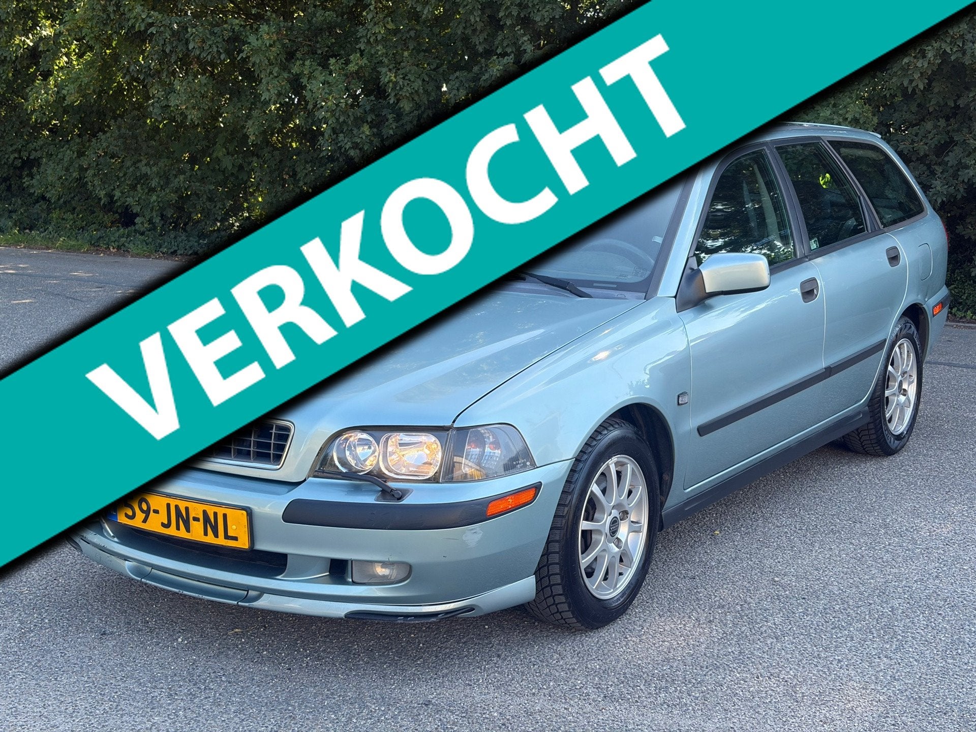 Volvo V40 1.8 Airco! Automaat! 158DKM! NAP! APK 10-26!, Stof, Gebruikt, 4 cilinders, Startonderbreker