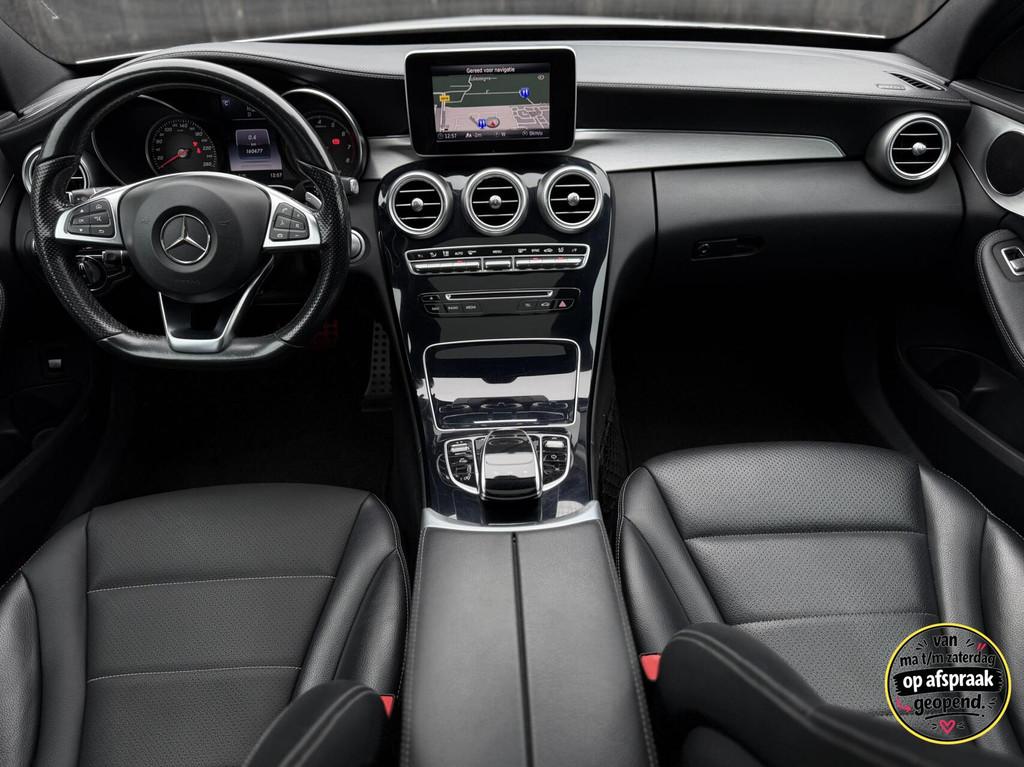 Mercedes C-klasse 180 Prestige| AMG Pakket| Panodak| Keyless, Automaat, Achterwielaandrijving, 19 km/l, Sedan