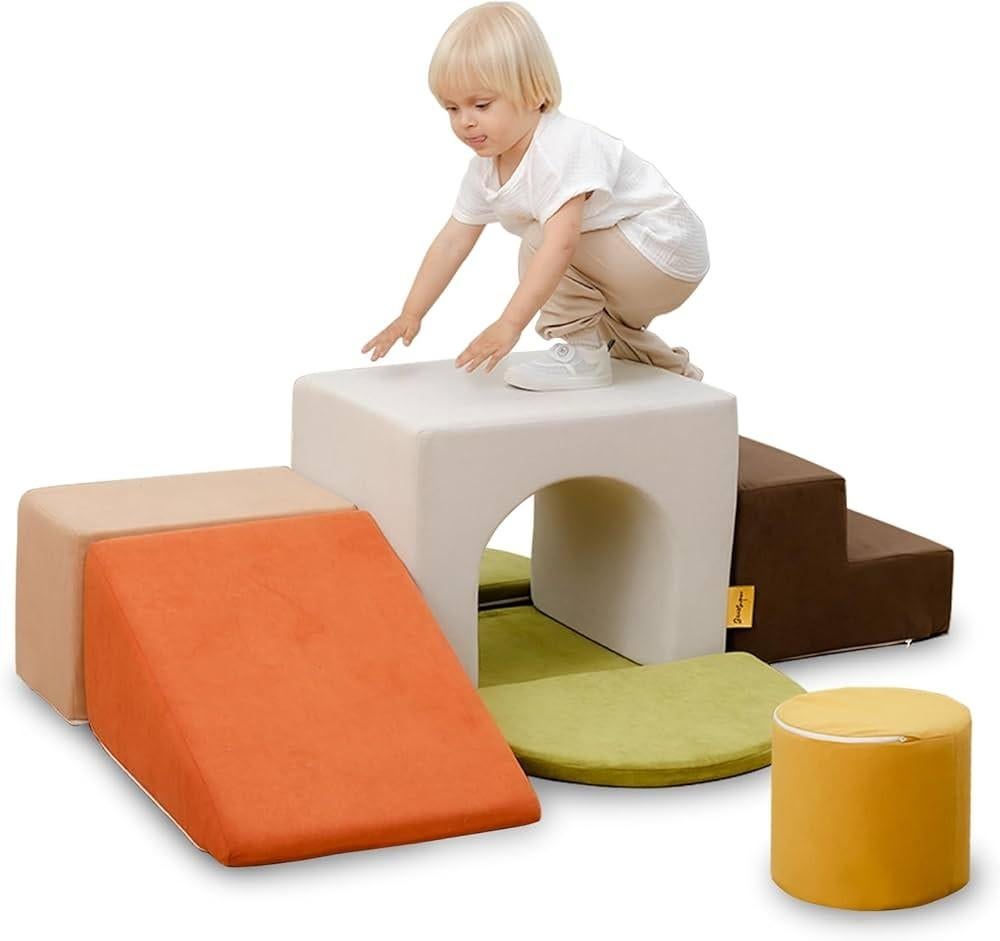 Zachte Speelset, foam blokken, Ophalen, Nieuw, Klimwand