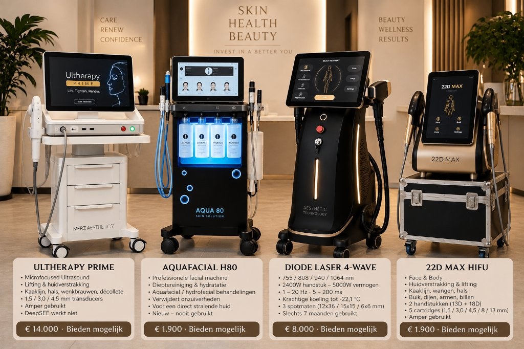 BESTE AI LASER MACHINE/Ultherapy Prime/ Hydrafacial/ HIFU