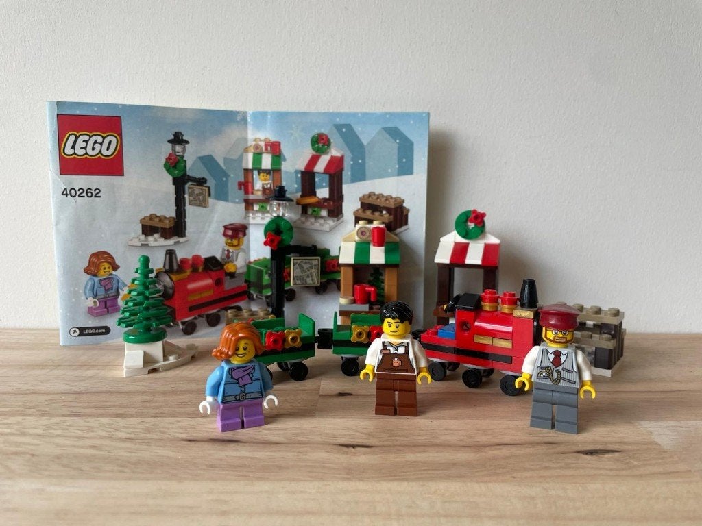 LEGO Winter Holiday Train 40262 - Kersttrein met figuren, Compleet, Overige thema's, Lego, Ophalen of Verzenden