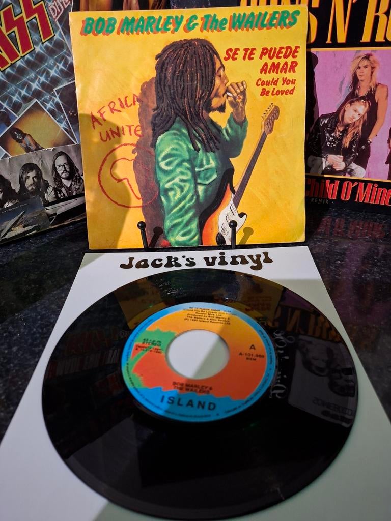 Bob Marley & The Wailers - Could You Be Loved (Single)1980, Ophalen of Verzenden, Zo goed als nieuw, Overige formaten
