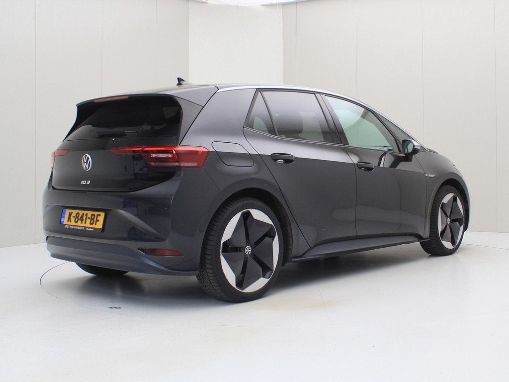 Volkswagen Id.3 58kWh 204pk 1ST Max 89% SoH [ PANO+CAMERA+20, Auto's, Volkswagen, 34 min, Zwart, 375 min, ID.3