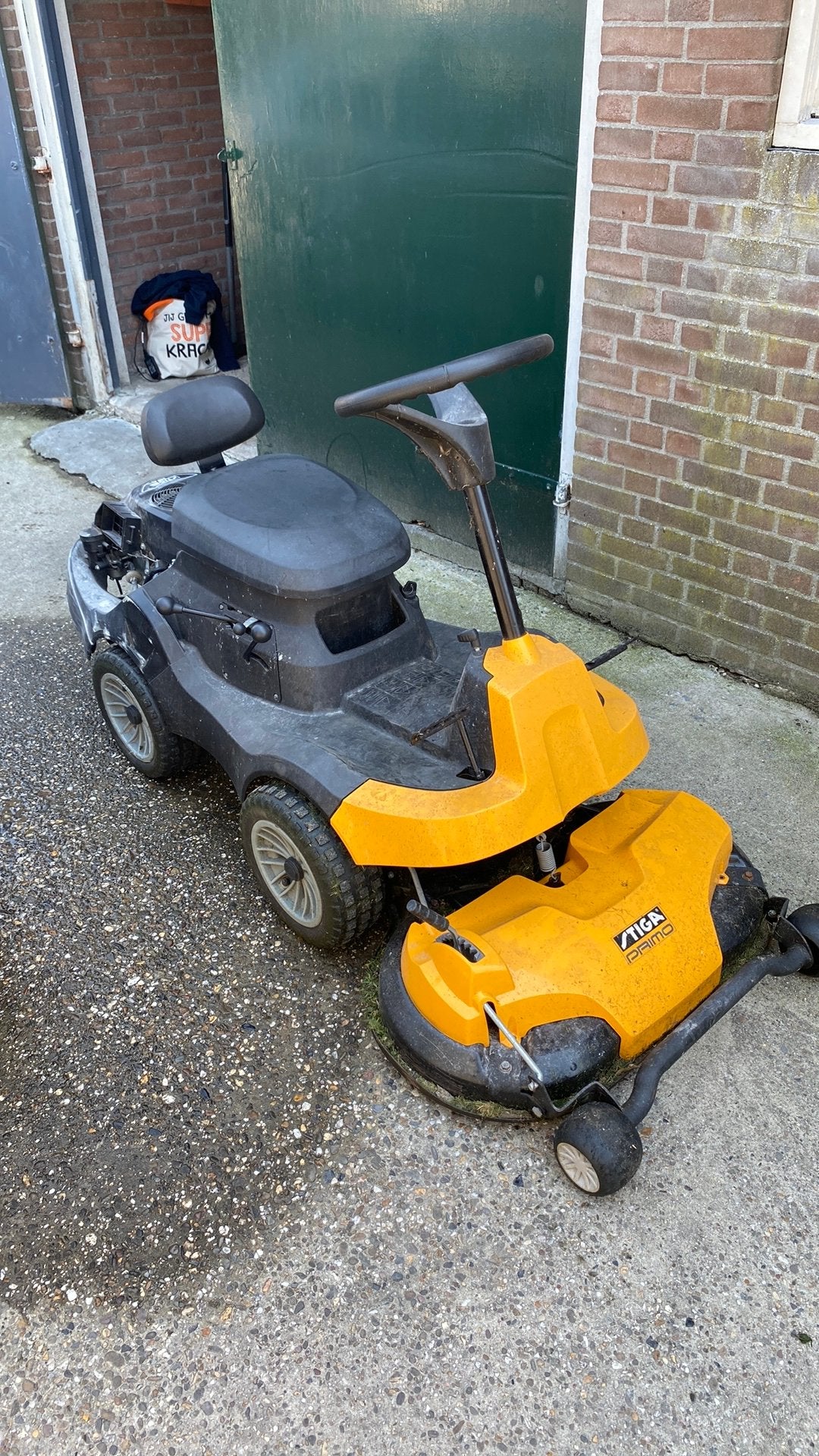 Stiga primo zitmaaier, Ophalen of Verzenden, Zo goed als nieuw