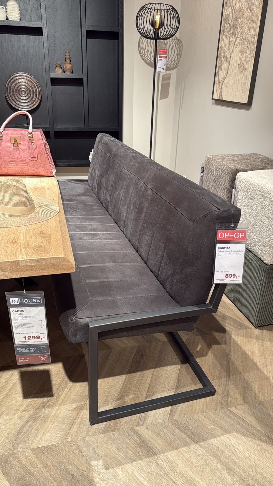 Eetkamerbank, Ophalen, Minder dan 75 cm, 150 tot 200 cm, Leer