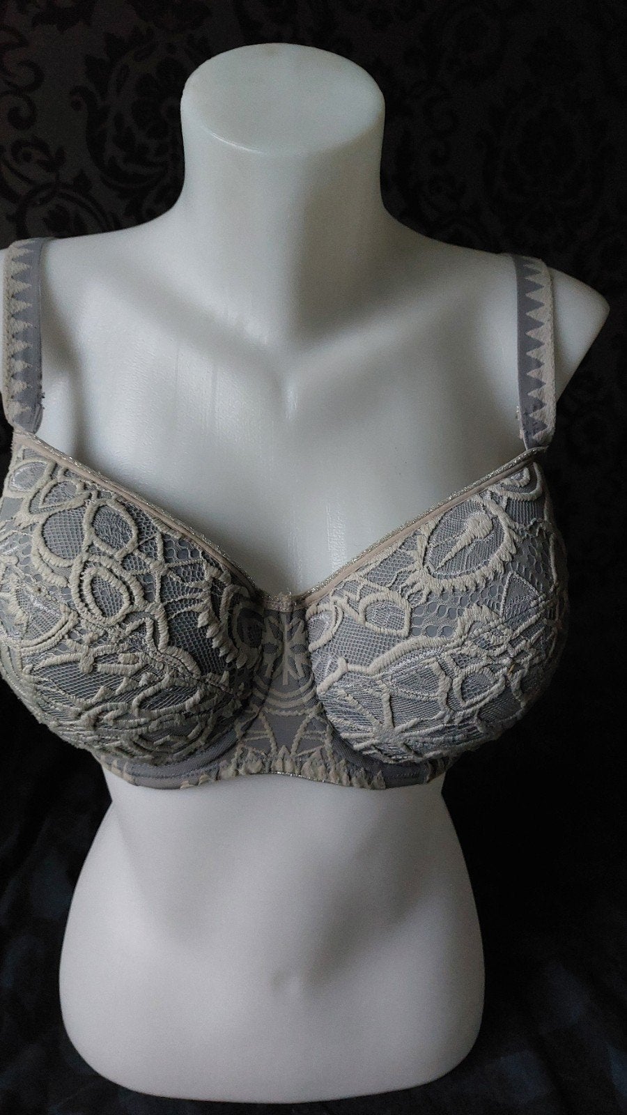 Marlies Dekkers BH 80F - Grijs met kant, Marlies Dekkers, Verzenden, Grijs, BH