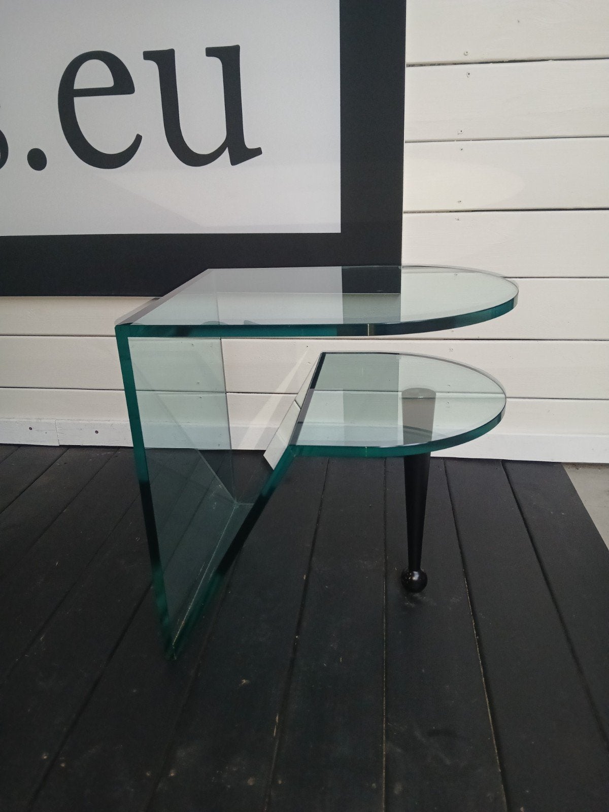 Birillo Salontafel Hermian Sneyders de Vogel voor Tonell, Gebruikt, Minder dan 50 cm, 50 tot 100 cm, Glas