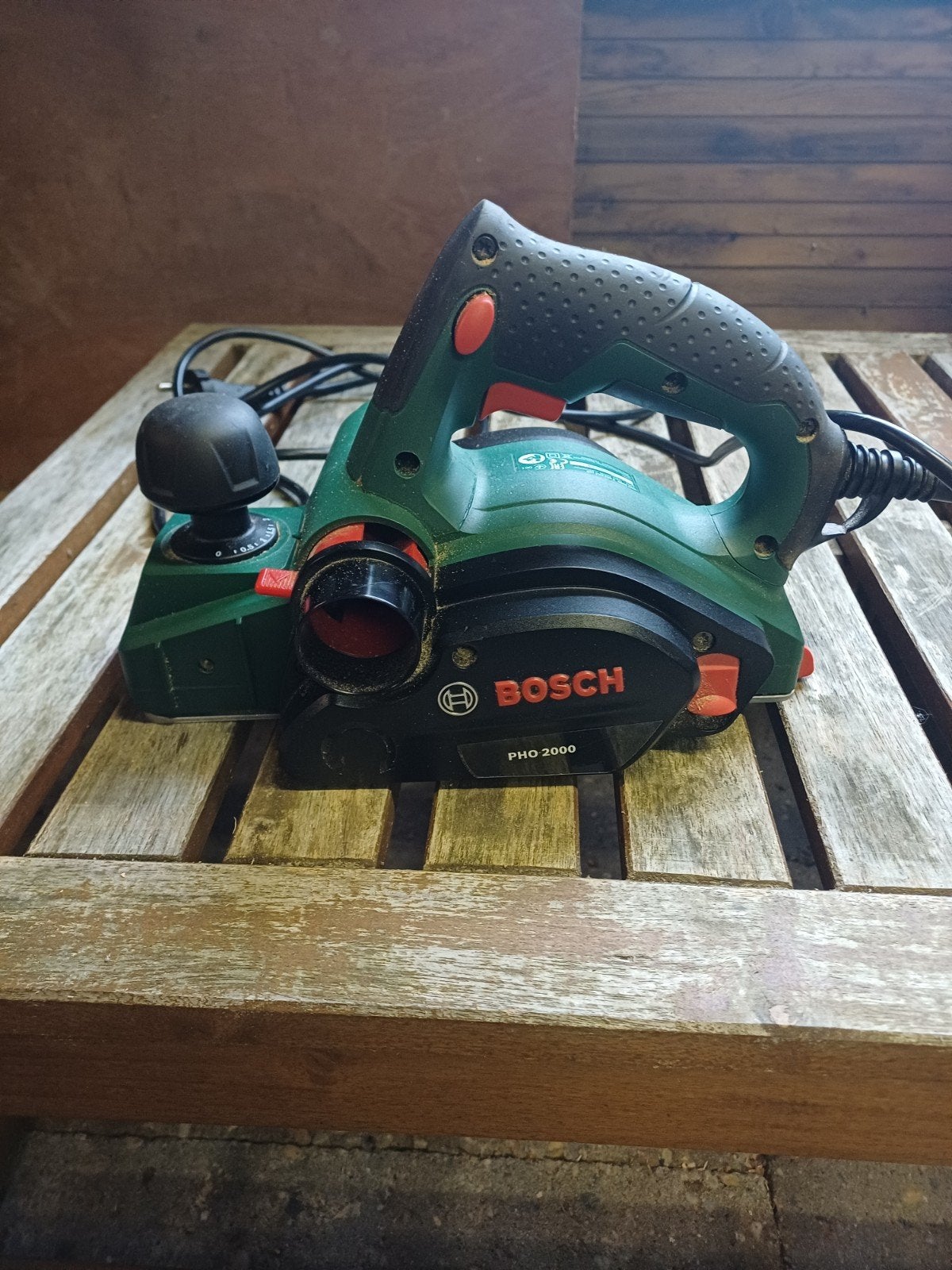 Bosch PHO 2000 elektrische schaafmachine, Ophalen of Verzenden, Gebruikt