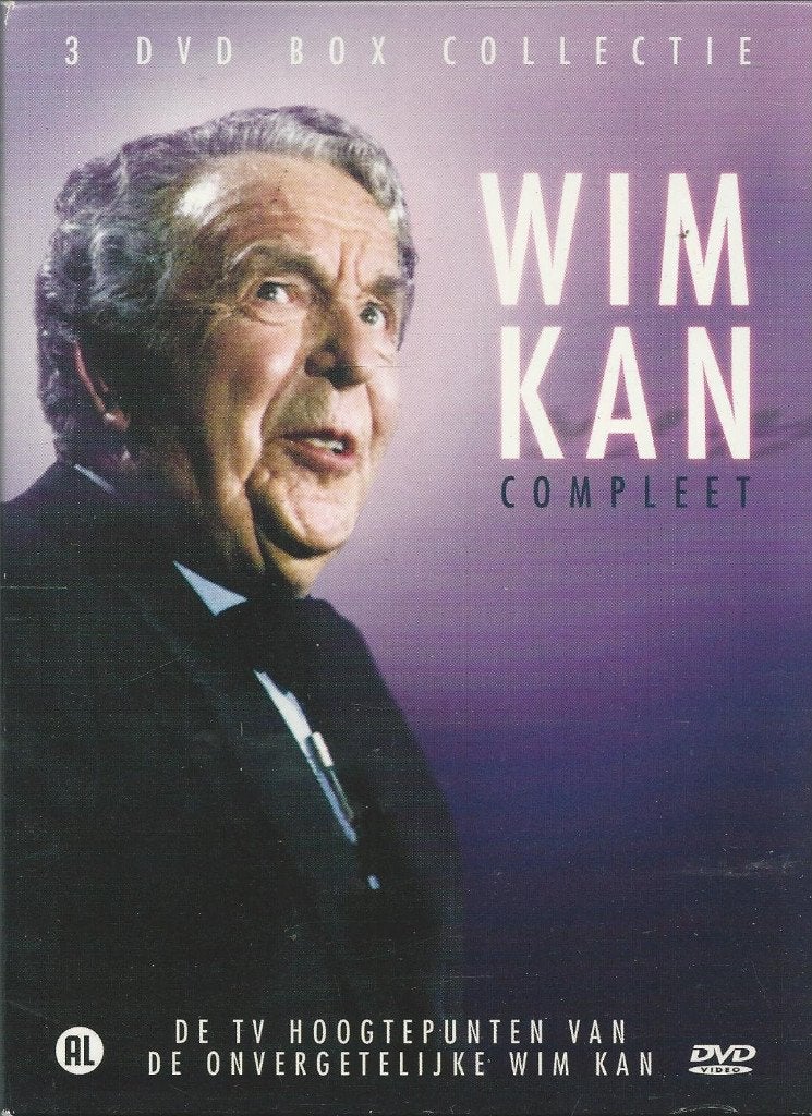 Wim Kan compleet ( 3 dvd's ), Cd's en Dvd's, Alle leeftijden, Ophalen of Verzenden, Nieuw in verpakking, Overige genres