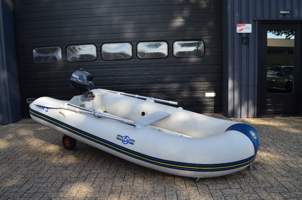 rubberboot met yamaha 2.5pk Yam310 incl trailer, Yamaha, Ophalen of Verzenden, Zo goed als nieuw, Inclusief motor
