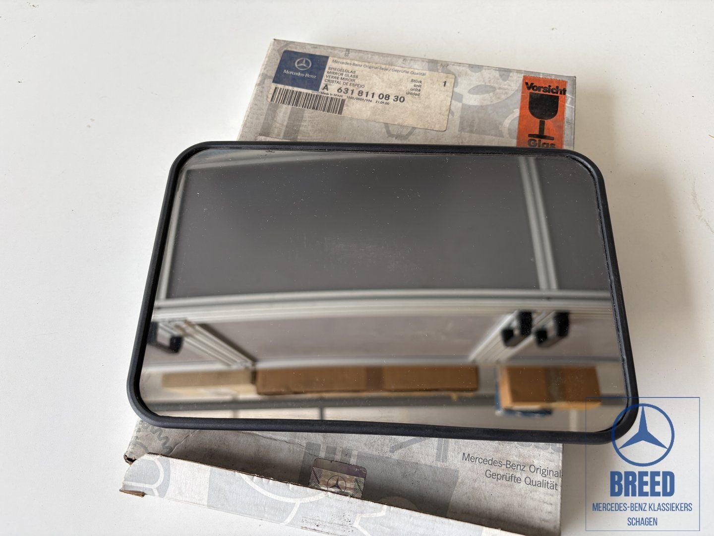 NOS spiegelglas voor Mercedes-Benz W631 MB100, -, Nieuw, Ophalen of Verzenden, -