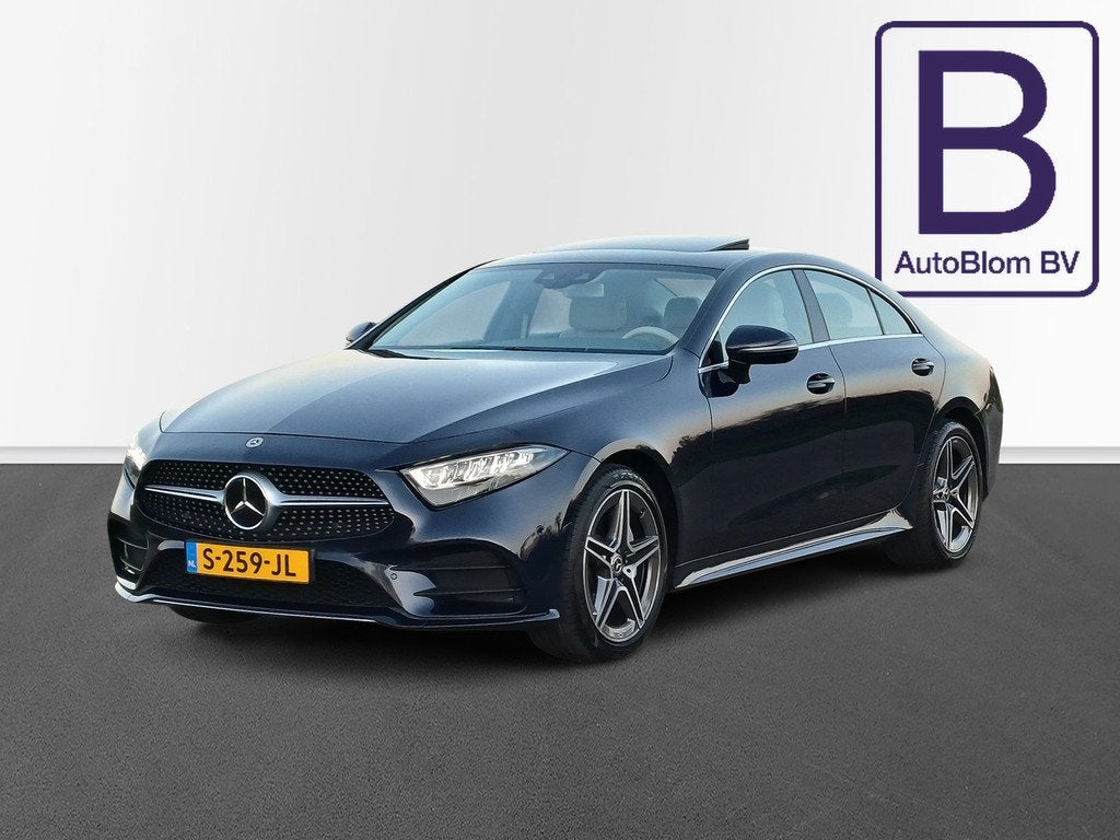 Mercedes-Benz CLS-Klasse 450 4MATIC Premium /AMG-Line/Chique, Auto's, Mercedes-Benz, Automaat, Gebruikt, 367 pk, Blauw