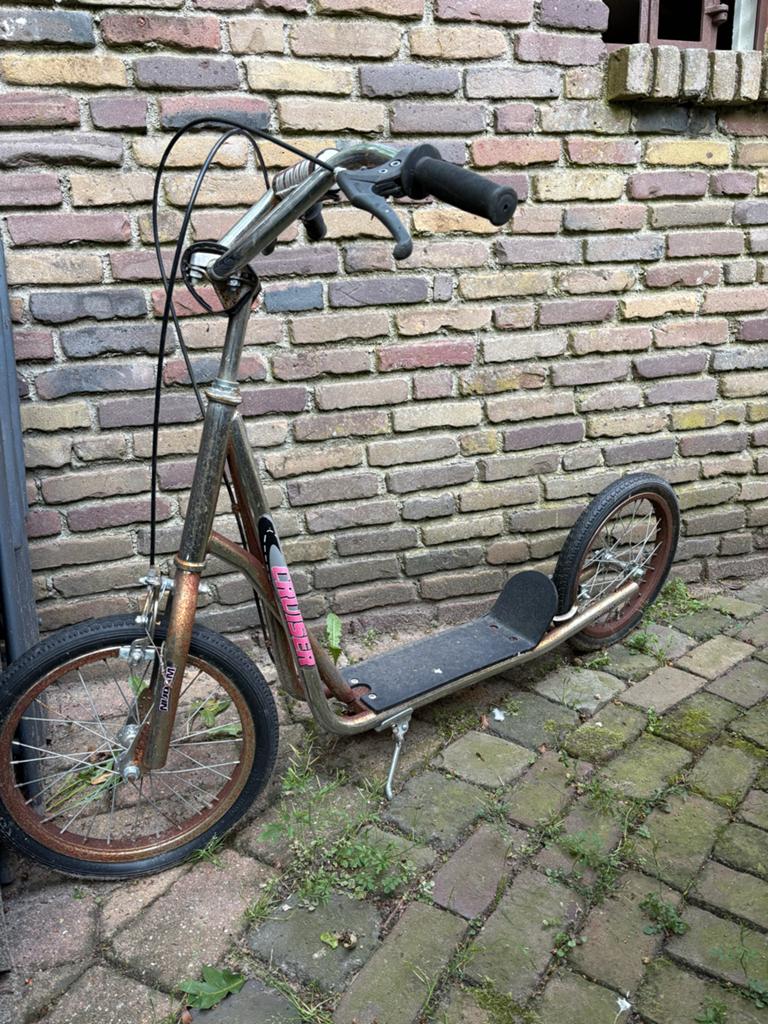 Nijdam Step - Chroom poetsen en weer als nieuw!, Fietsen en Brommers, Steps, Ophalen, Gebruikt, Gewone step