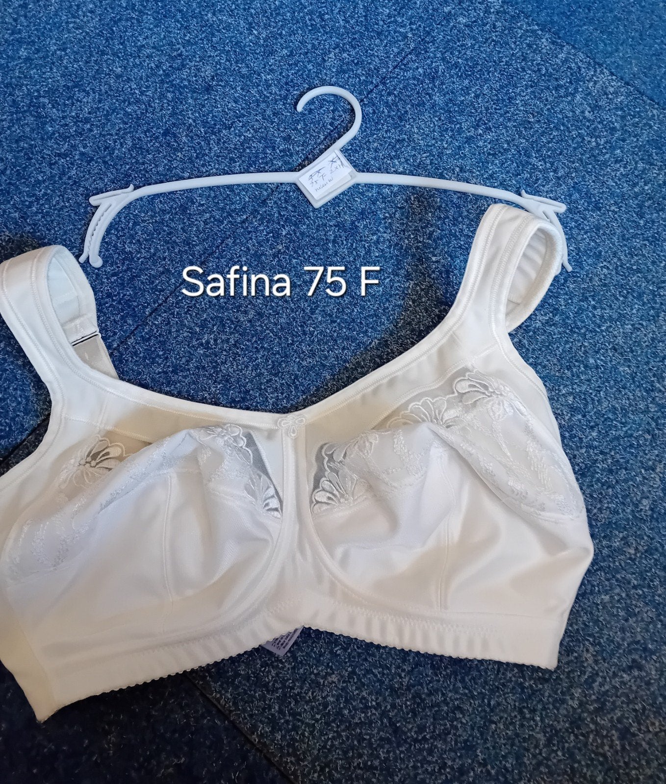 Safina BH 75F - Wit met kant, Safina, Ophalen of Verzenden, Wit, BH