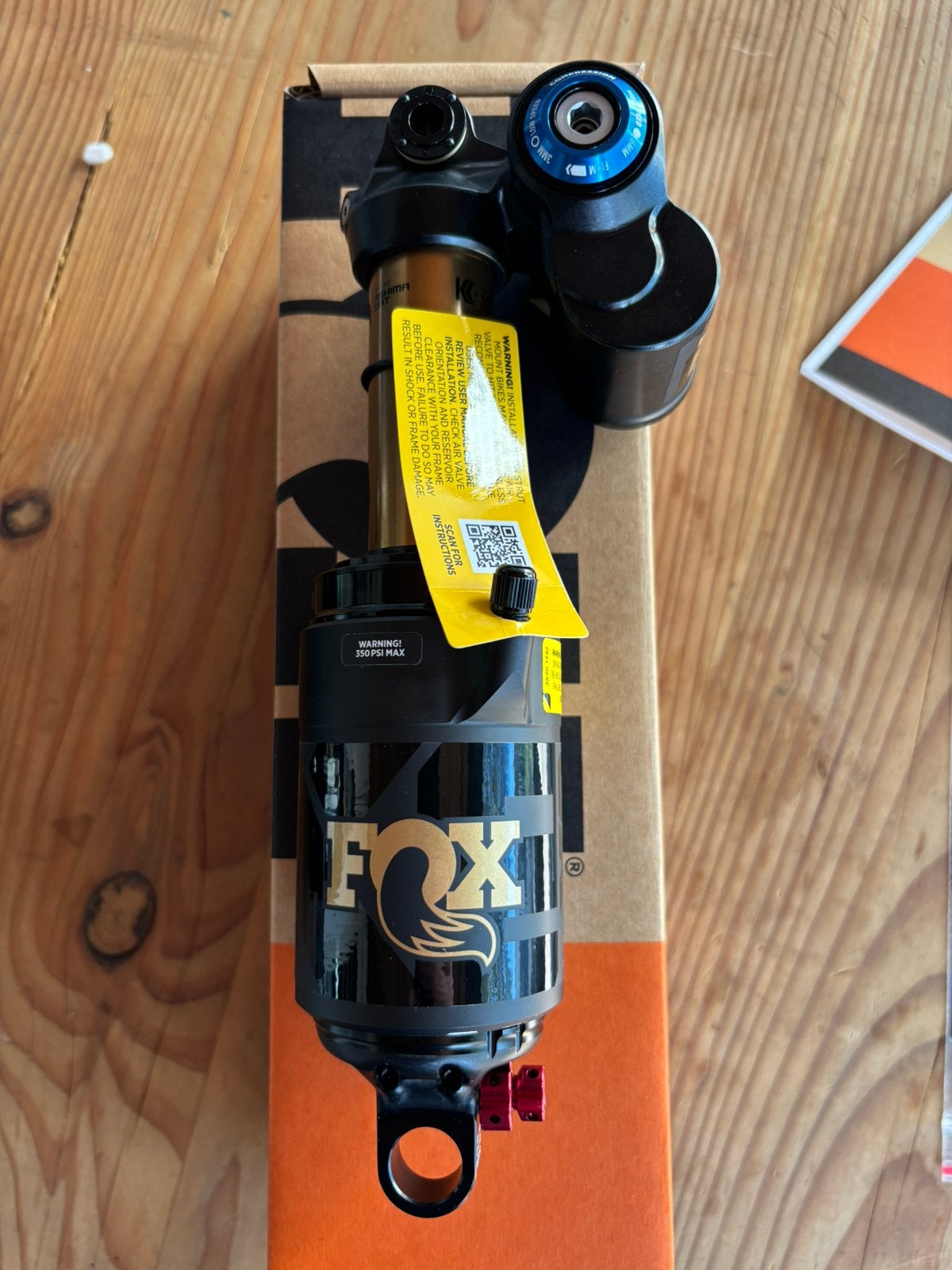 Fox Factory X2 nieuw, Fietsen en Brommers, Ophalen of Verzenden, Zo goed als nieuw