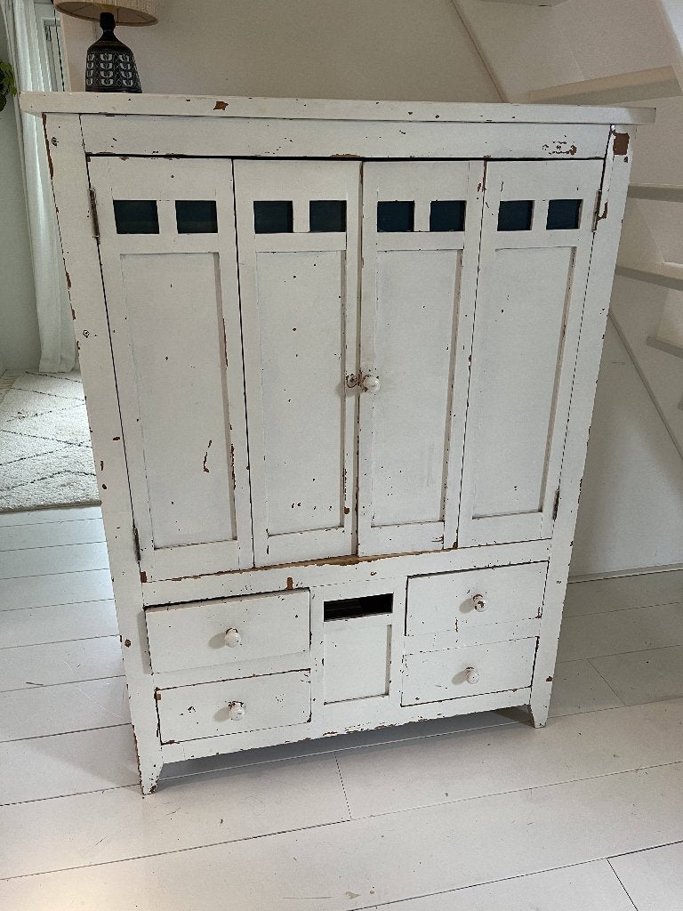 Gratis vintage houten kast (linnenkast), Ophalen