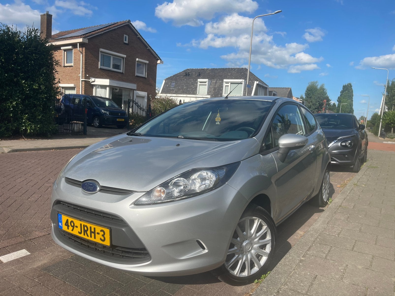 Ford Fiësta 1.25 44KW 3DR 2009 Grijs, Voorwielaandrijving, 1242 cc, 4 cilinders, Origineel Nederlands