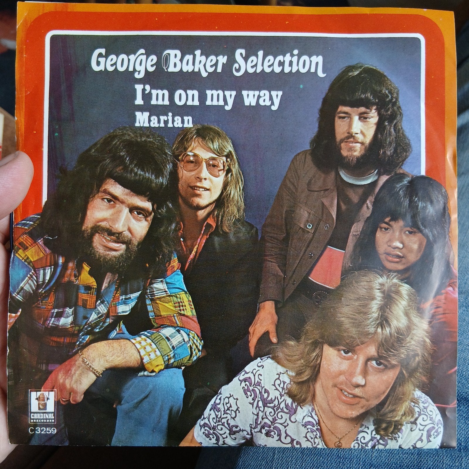 George Baker Selection - I'm on my way / Marian (Single), Originele persing, 7 inch, Ophalen of Verzenden, Zo goed als nieuw
