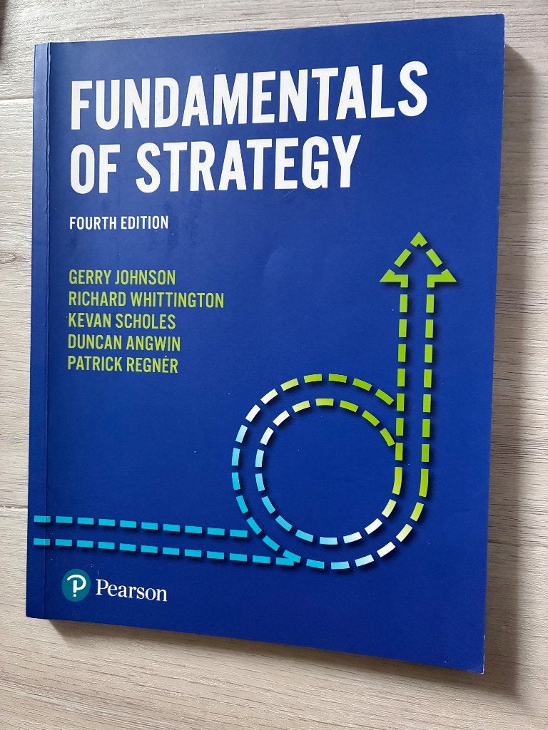 Fundamentals of strategy, Pearson, WO, Beta, Ophalen