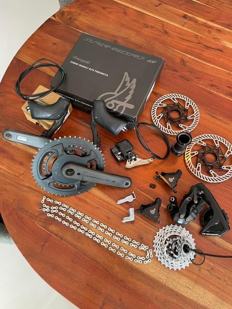 Campagnolo Super Record S Wireless 12 speed Groepset, Fietsen en Brommers, Fietsonderdelen, Ophalen, Zo goed als nieuw, Racefiets