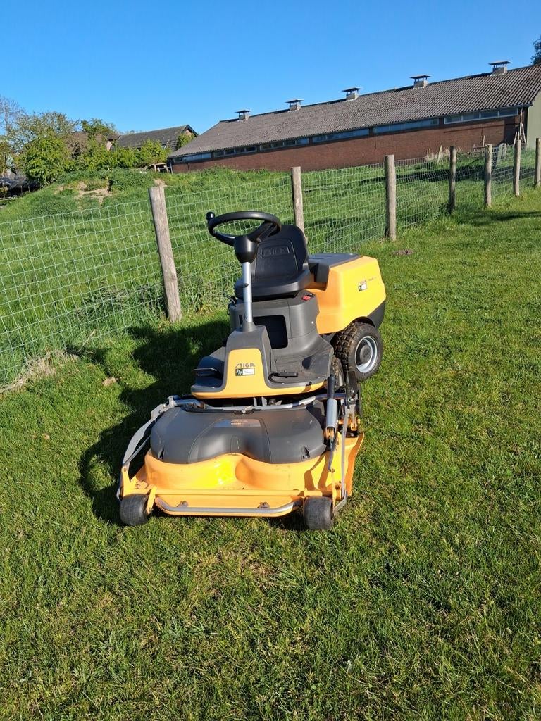 Stiga Combi 85 Quick Flip Zitmaaier, Tuin en Terras, Grasmaaiers, Ophalen, Cirkelmaaier, Gebruikt, Stiga