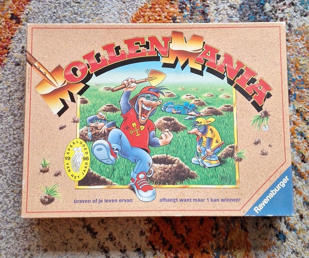 te koop: Mollen-Mania van uitgever Ravensburger., Een of twee spelers, Ophalen, Gebruikt, Ravensburger