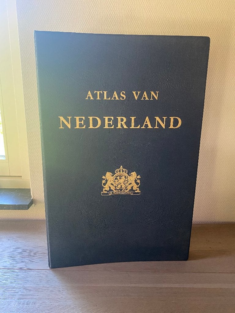 Monumentale Atlas van Nederland (1963) - Groot Formaat, Boeken, Overige atlassen, 1800 tot 2000, Nederland, Ophalen