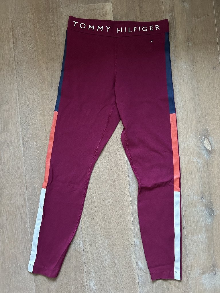 Legging Tommy Hilfiger - mt S, Kleding | Dames, Sportkleding, Paars, Ophalen of Verzenden, Maat 36 (S), Fitness of Aerobics