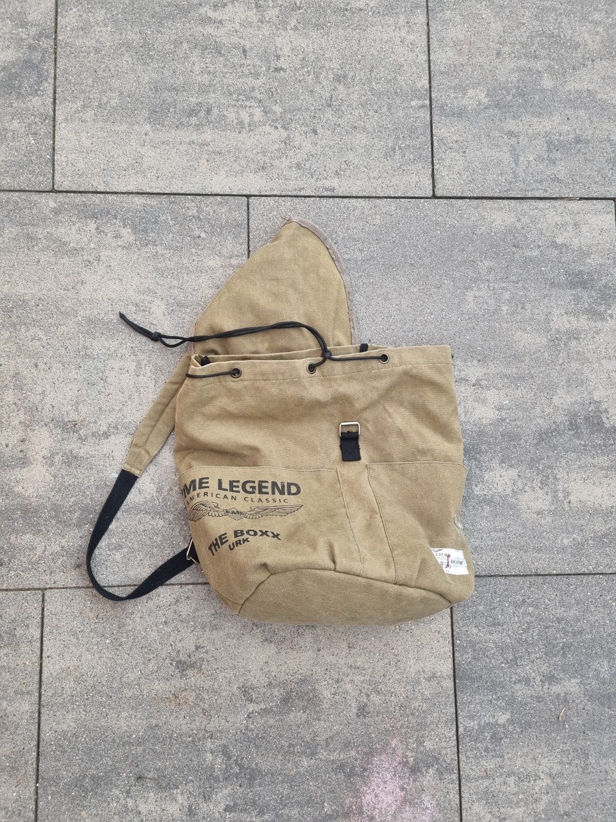 PME Legend Rugzak - Stoere Canvas Backpack, Sieraden, Tassen en Uiterlijk, Tassen | Rugtassen, Overige merken, Gebruikt, 25 tot 40 cm