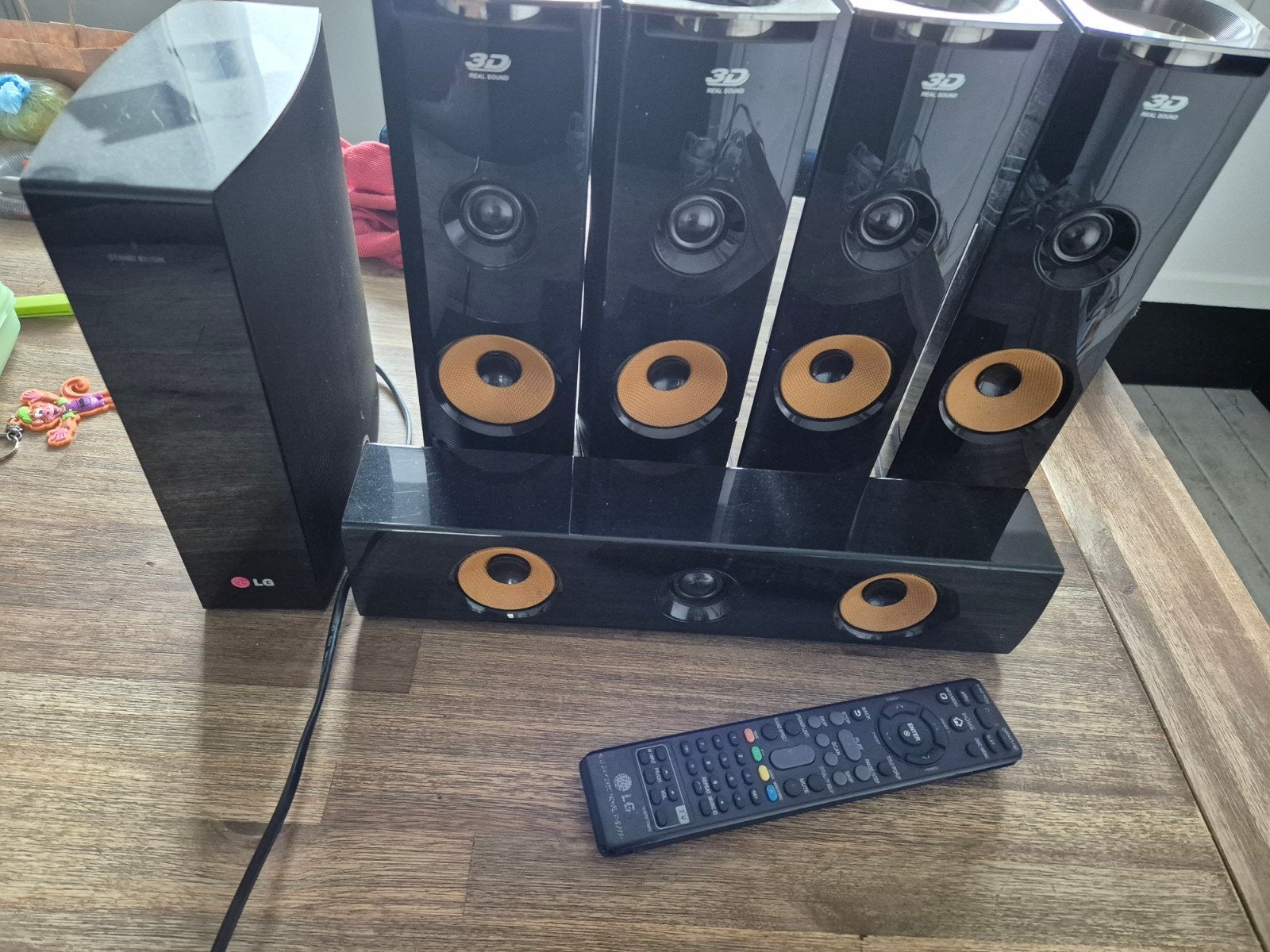 LG HX753W 3D Sound Home Cinema System - Blu-ray Speler, Ophalen, Gebruikt, 5.1-systeem, Blu-ray-speler