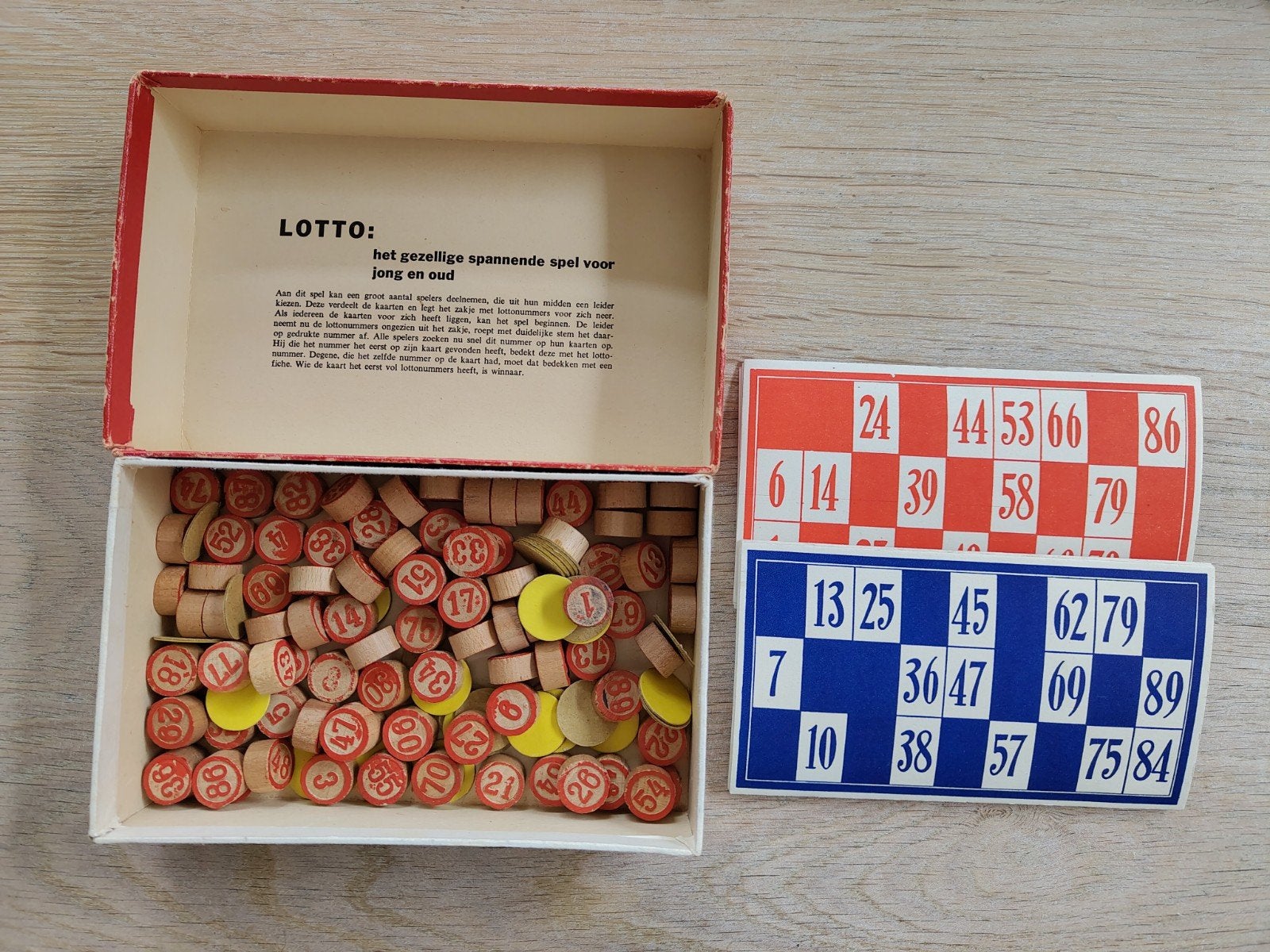 vintage lottospel jaren 50/60, Antiek en Kunst, Ophalen of Verzenden