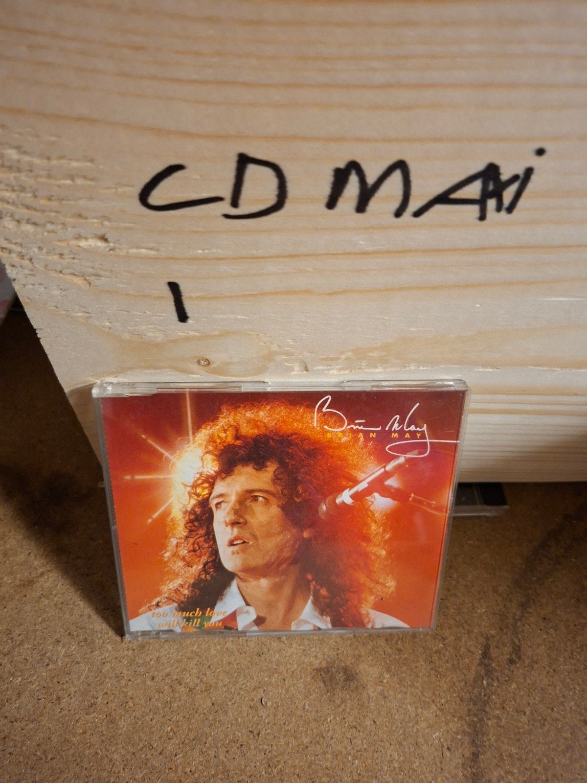 Brian May - Too Much Love Will Kill You CD Single, Ophalen of Verzenden, Gebruikt, Rock, Single
