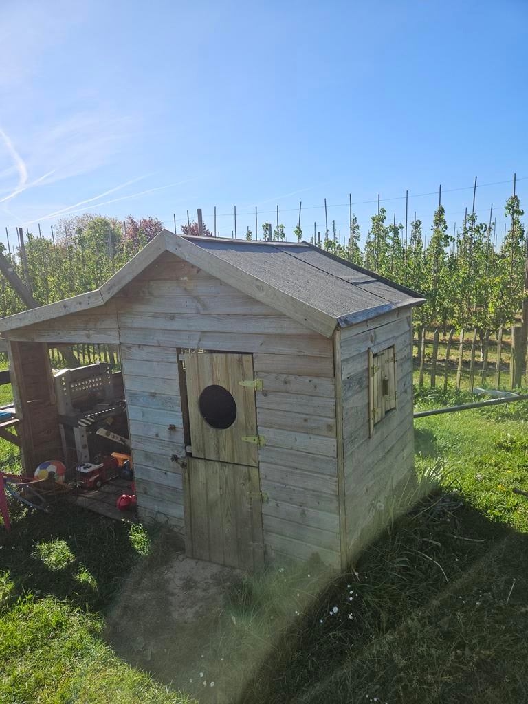 Houten Speelhuisje voor Kinderen - Gebruikt, Kinderen en Baby's, Speelgoed | Buiten | Speelhuisjes, Ophalen