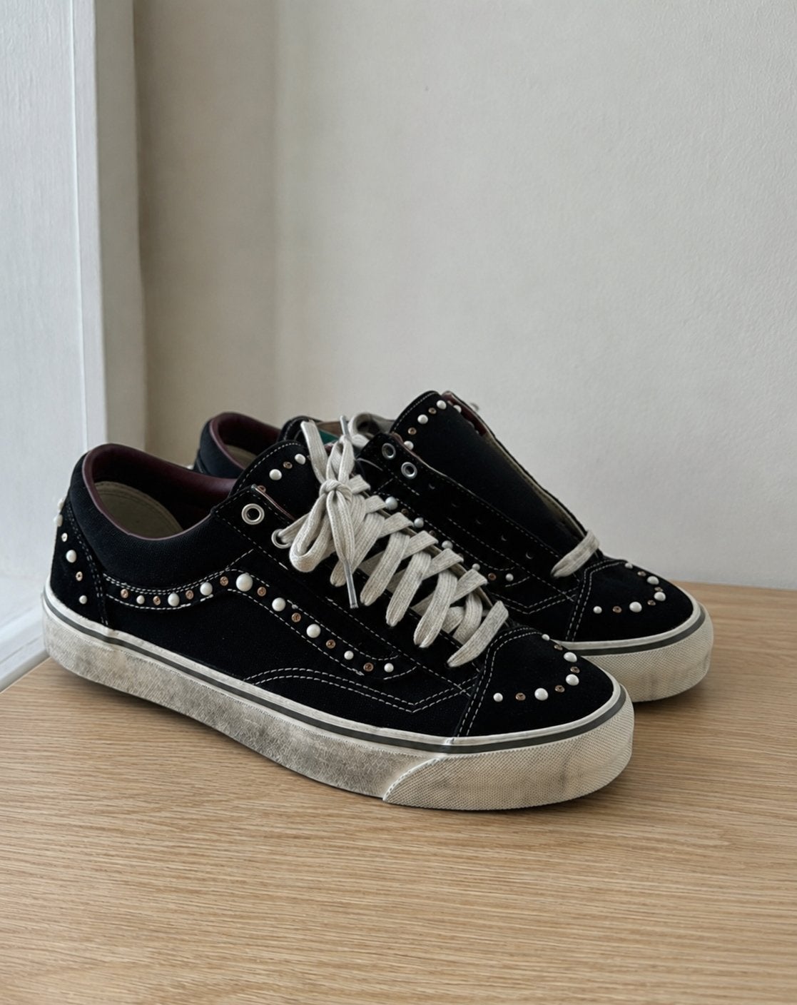 Vans OTW Zwarte Maat 43, Zwart, Nieuw, Ophalen of Verzenden, Sneakers of Gympen
