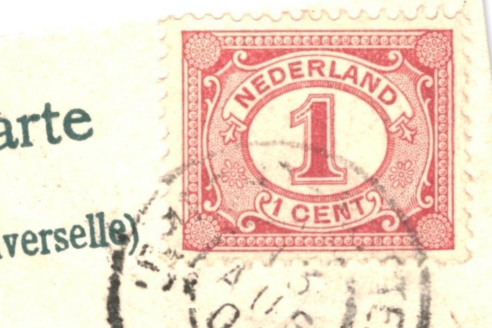 939696 s Gravenhage Huis ten Bosch 1908 Gelopen met zegel, Ophalen of Verzenden, Voor 1920, Gelopen, Zuid-Holland