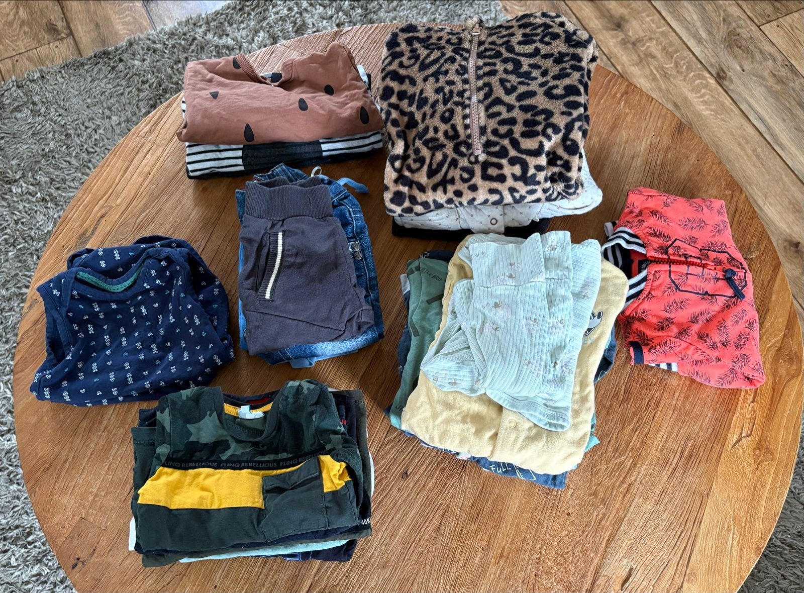 Grote kleding set maat 68 - Jongenskleding pakket, Ophalen of Verzenden, Zo goed als nieuw, Jongetje