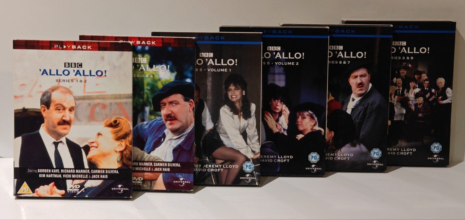 BBC 'Allo 'Allo! Complete Serie (9 seizoenen) DVD - Zeldzaam, Ophalen of Verzenden, Zo goed als nieuw, Engels, Engels
