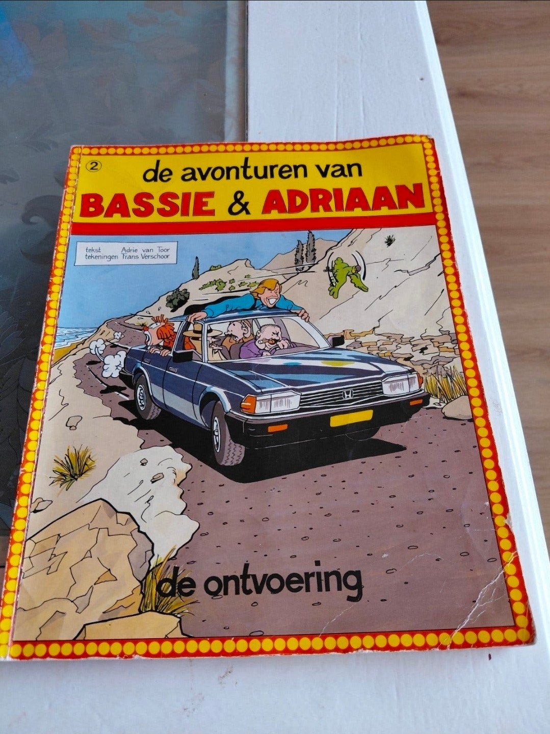 Bassie & Adriaan Stripboek - De Ontvoering Deel 2. 1983., Eén stripboek, Ophalen of Verzenden, Gelezen
