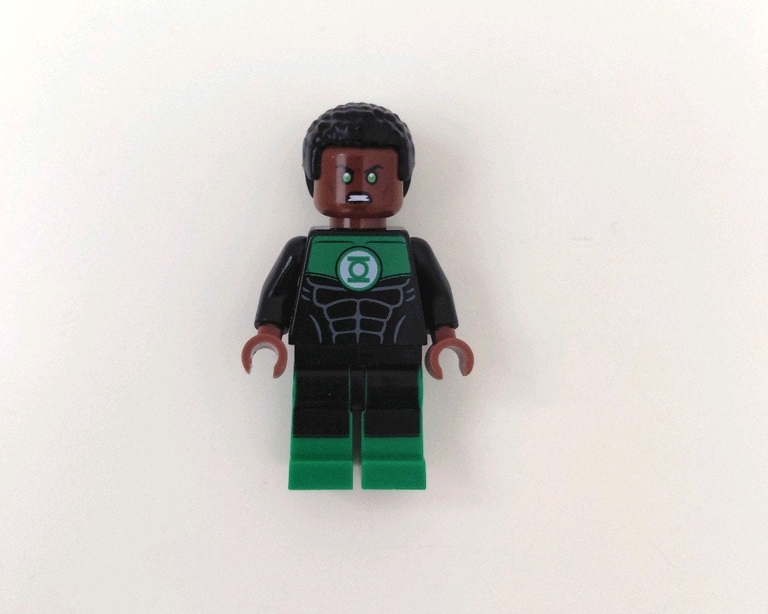 LEGO DC Super Heroes - Green Lantern Minifiguur - sh0428, Ophalen of Verzenden, Zo goed als nieuw