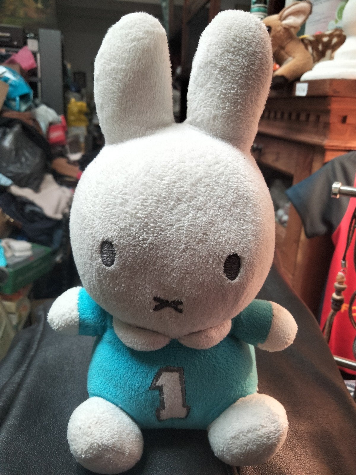 Nijntje knuffel 1 blauw, Ophalen of Verzenden, Zo goed als nieuw, Konijn