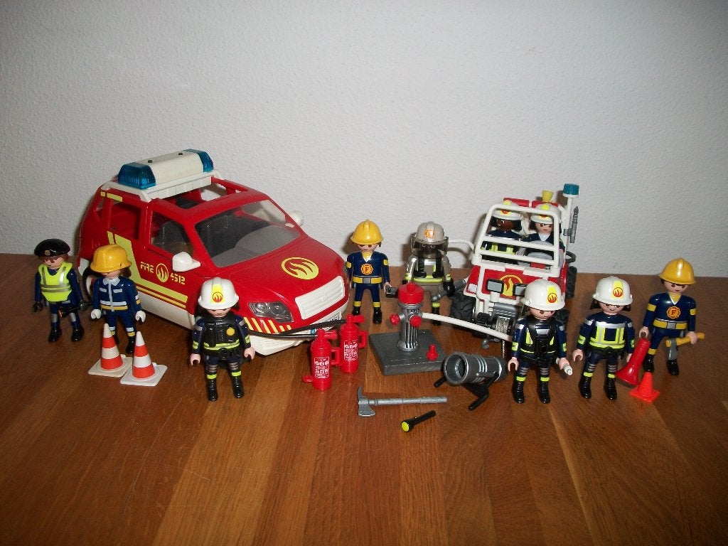 5364 / 5398 / 5366 brandweer sets en accessoires, Kinderen en Baby's, Speelgoed | Playmobil, Complete set, Ophalen of Verzenden